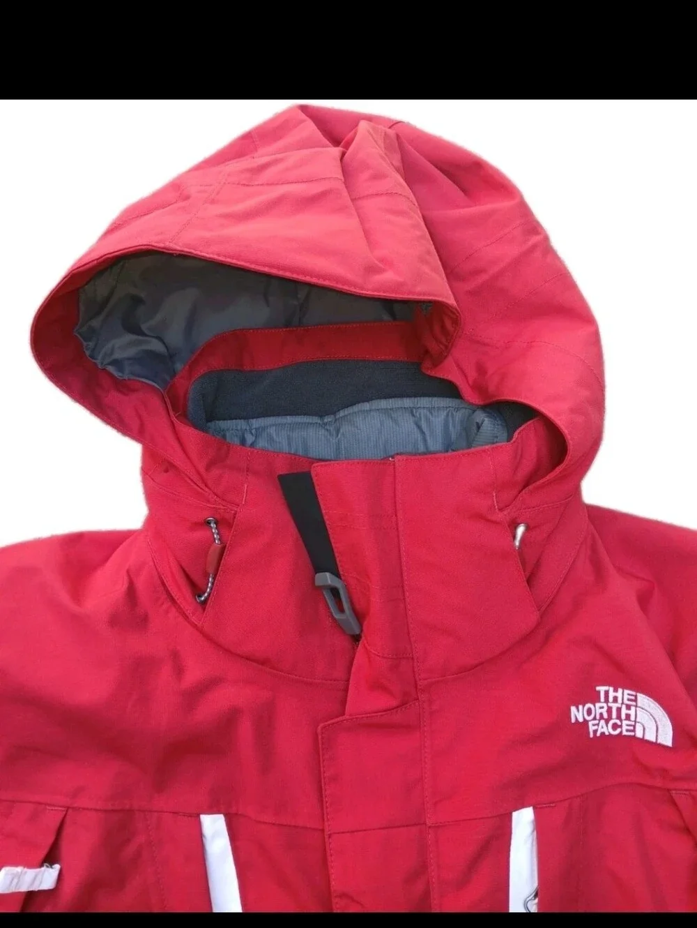 The North Face Triclimate™ Hooded Jacket 3-in-1 Mens L Red/Grey